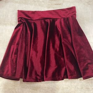 ❤️‍🔥Velvet skater skirt❤️‍🔥